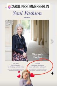 Soul Fashion Magazin von Caroline Sommer Herbstausgabe 2024