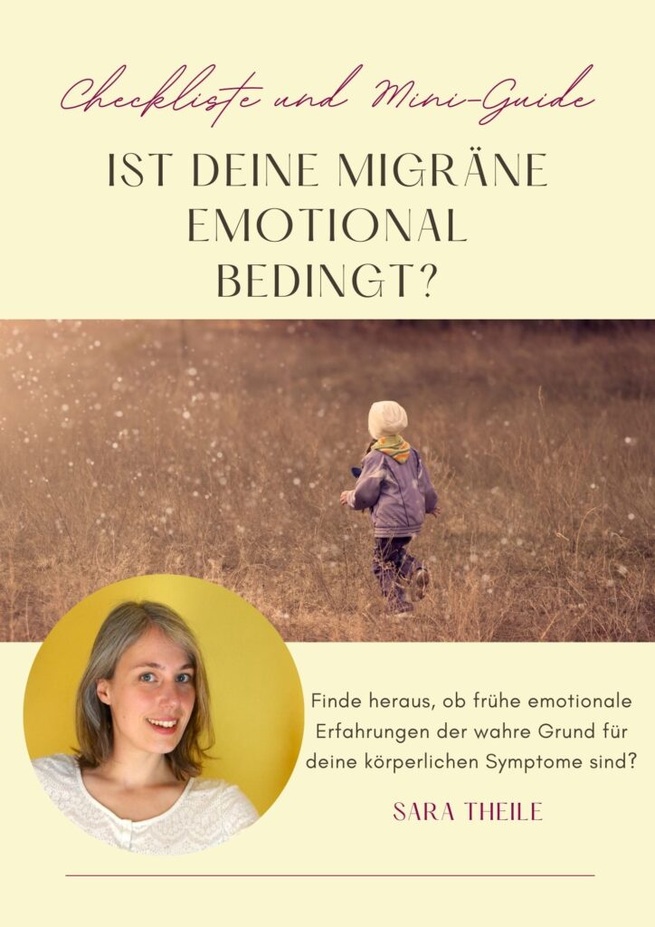 Titelseite der Checkliste Ist deine migräne emotional bedingt?