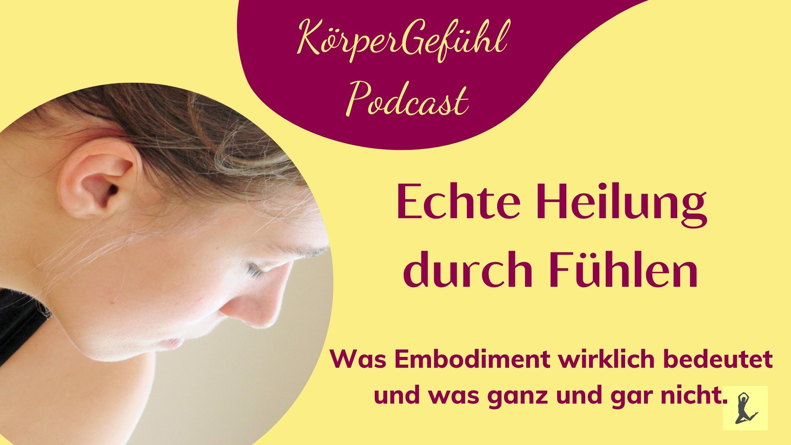 Bild: sara mit geschlossenen augen zur Seite schauend, Text Titel des Blogartikels