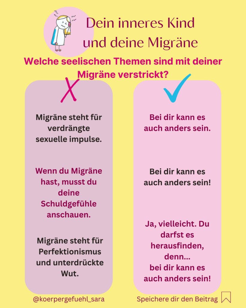 seelische themen bei migräne