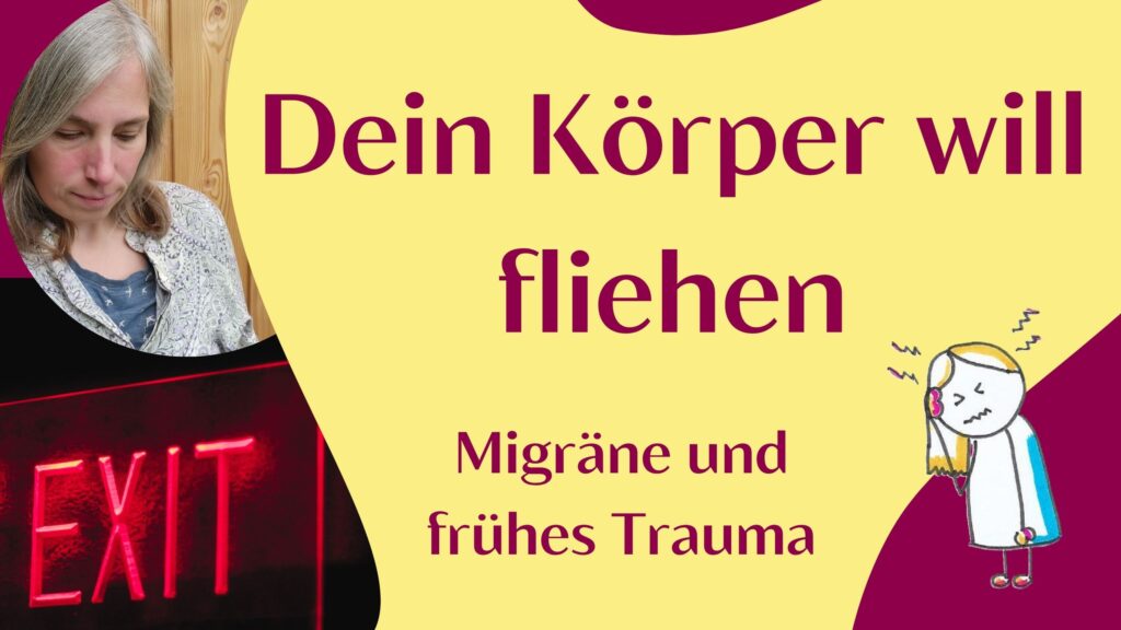 Sara guckt nach unten auf ein Leuchtschild 